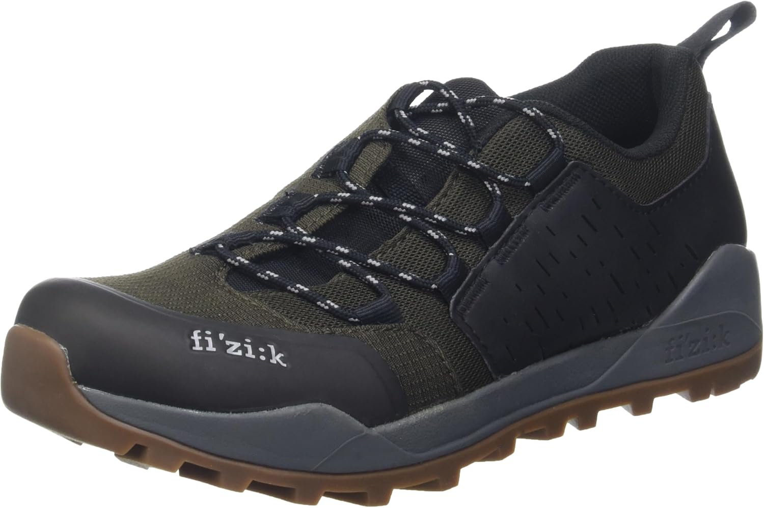 

Fizik унисекс-взрослые кроссовки Terra Ergolace X2 для гравия и внедорожья с системой крепления типа 'клипс', пригодные для ходьбы Name ‎Fizik, оливковый