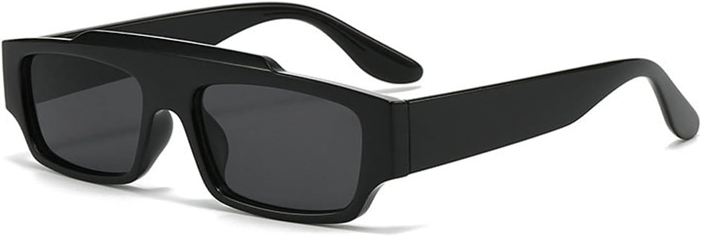 

Хелена Ретро Квадратные Солнцезащитные очки Модные Маленькие Оправы Мужские Женские Солнцезащитные Очки Прямоугольные Винтажные Черные Панк Солнцезащитные Очки с плоской верхней частью helena, C1