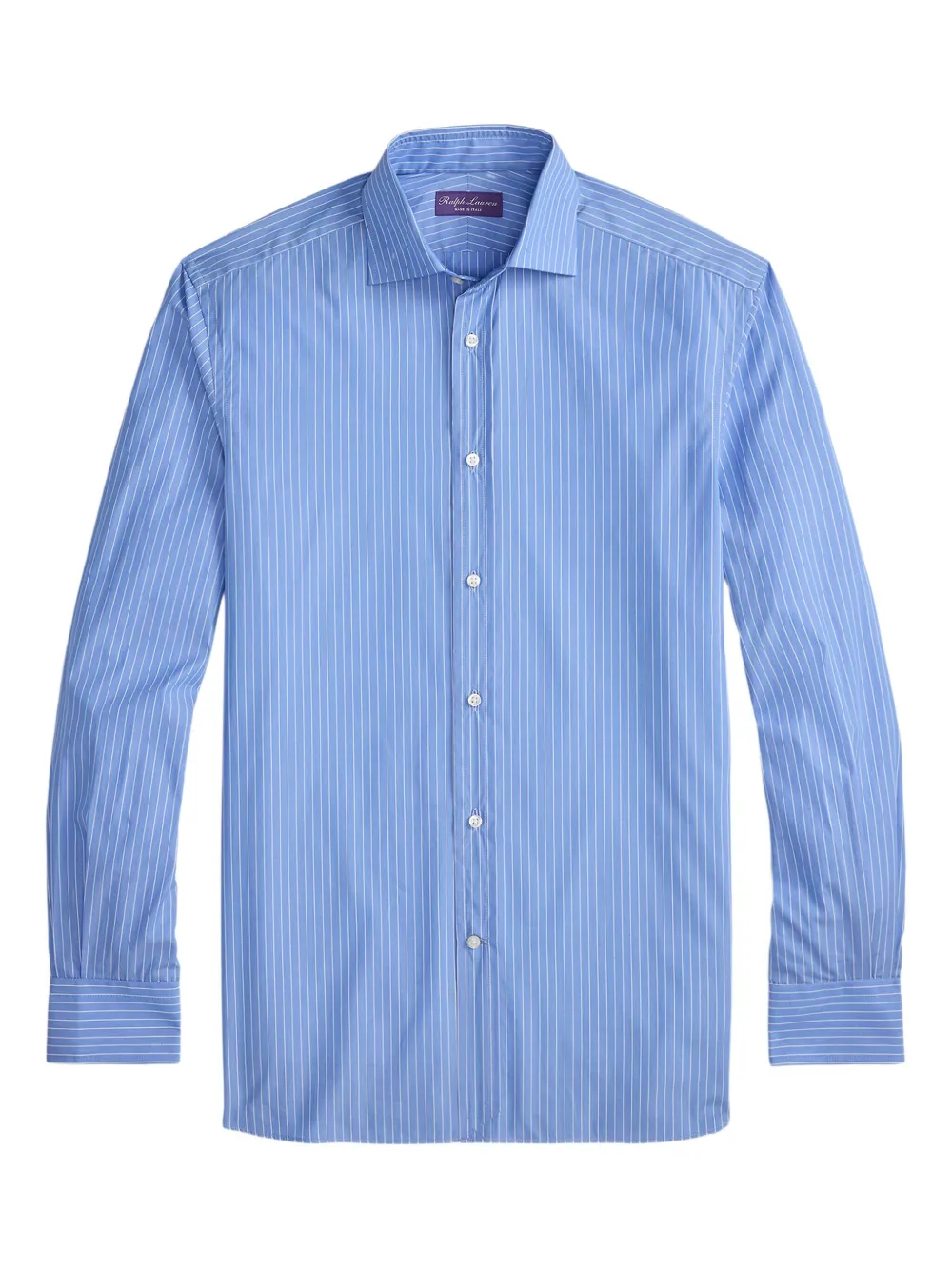 

Рубашка в полоску Ralph Lauren Purple Label, синий