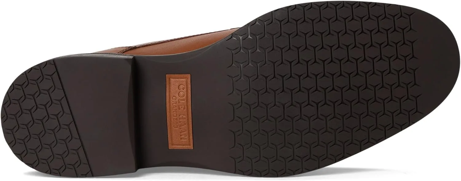 Мужские туфли Cole Haan - Oxford Bedford с гладкой подошвой — фото 3