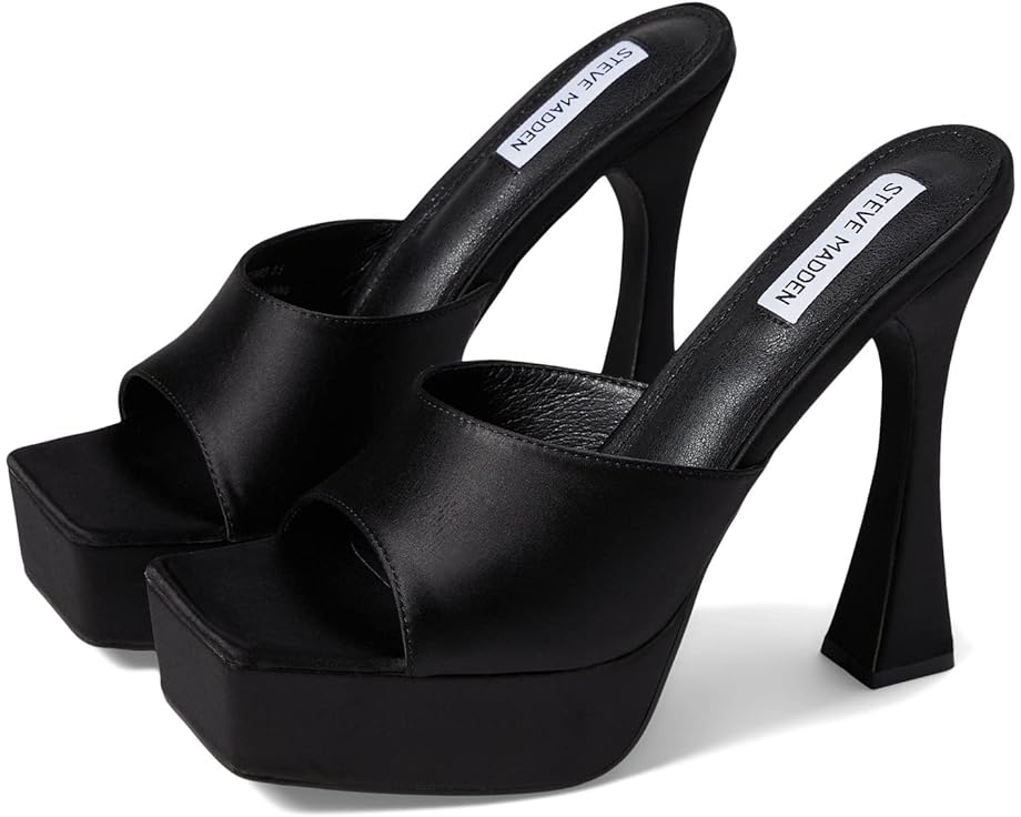 

Туфли Steve Madden Vineyard Heeled Sandal, цвет Black Satin