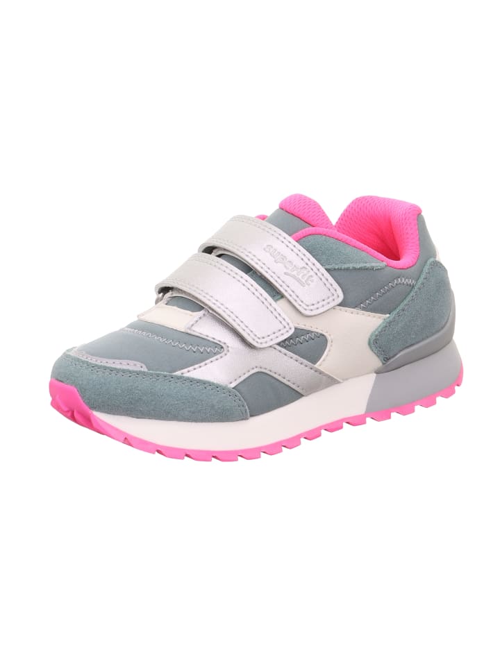 

Superfit Низкие кроссовки DASH светло-зеленого/розового цвета