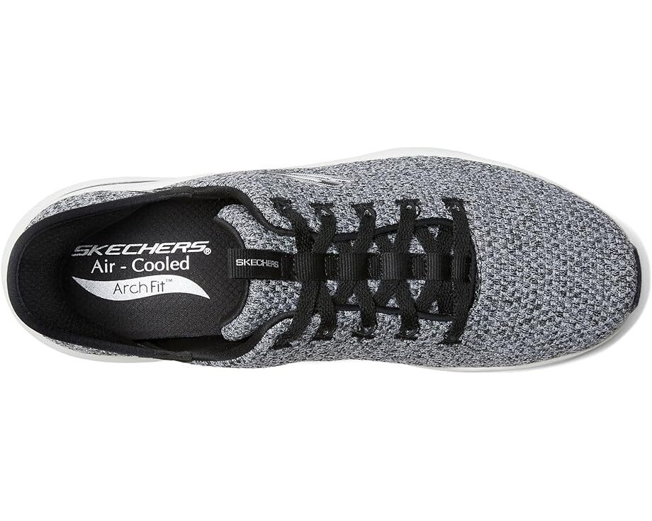 Кроссовки SKECHERS Arch Fit 2.0 Look Ahead Hands Free Slip-In, цвет White/Black — фото 2