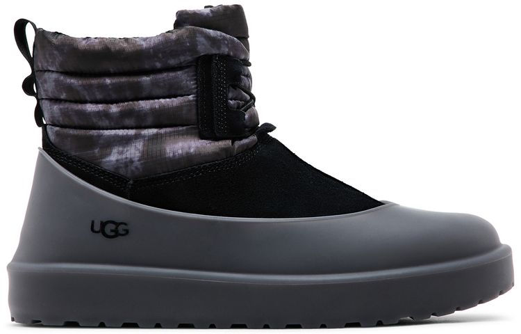 

Ботинки UGG Classic Mini Lace-Up Weather Smokescreen Boot 'Black', черный