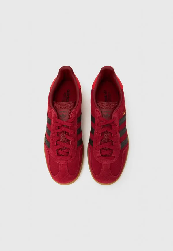 Кроссовки gazelle для дома, унисекс Adidas Originals, Team Victory Red/Aurora Coffee/Red — фото 4