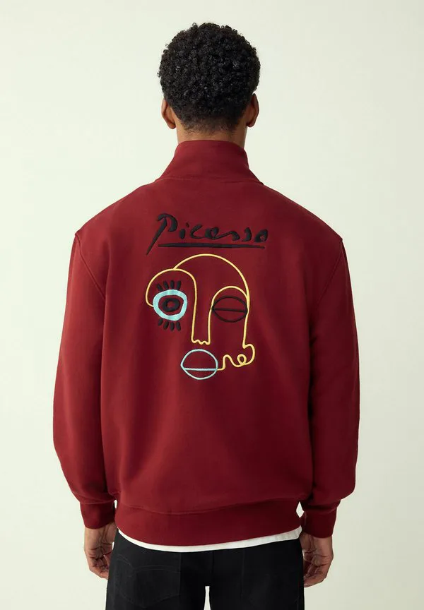 

Толстовка с воротником-стойкой и лицензионным рисунком пикассо на молнии. Next, Red, Красный, Толстовка с воротником-стойкой и лицензионным рисунком пикассо на молнии. Next, Red