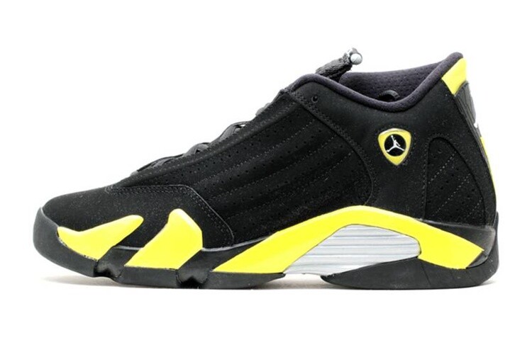 

Кроссовки Jordan Air Jordan 14 Vintage Basketball Women, черный/желтый