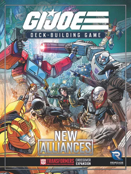 

Настольная игра Renegade Game Studios G.I. JOE Deckbuilding Game - New Alliances (A Transformers Crossover) Expansion