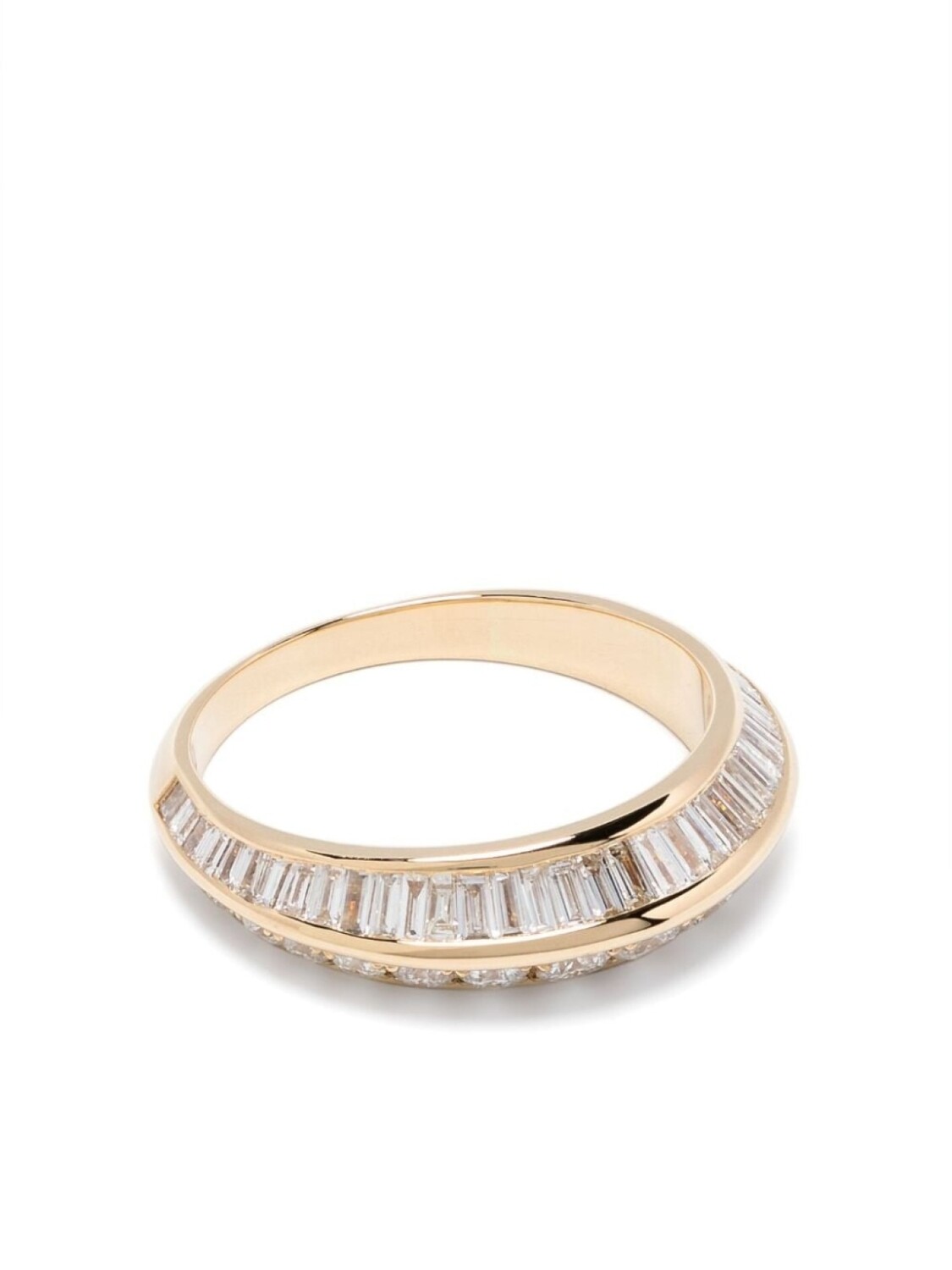

Кольцо из желтого золота с бриллиантами Lizzie Mandler Fine Jewelry, золотой