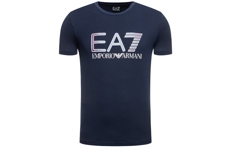 

EMPORIO ARMANI Футболка EA7 мужская темно-синяя, Синий, EMPORIO ARMANI Футболка EA7 мужская темно-синяя