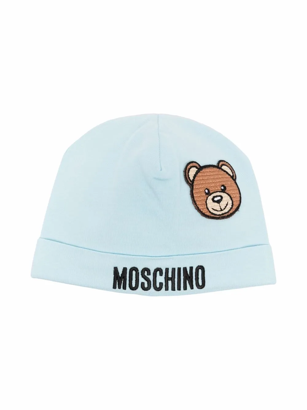 

Шапка бини Teddy Bear Moschino Kids, синий