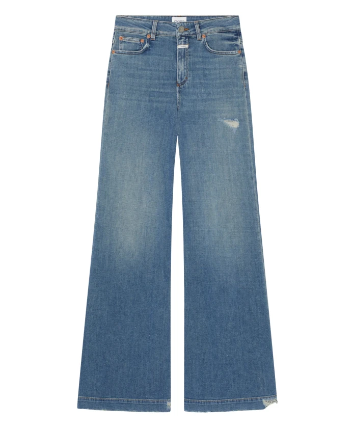 

Светящиеся синие джинсы Closed, синий