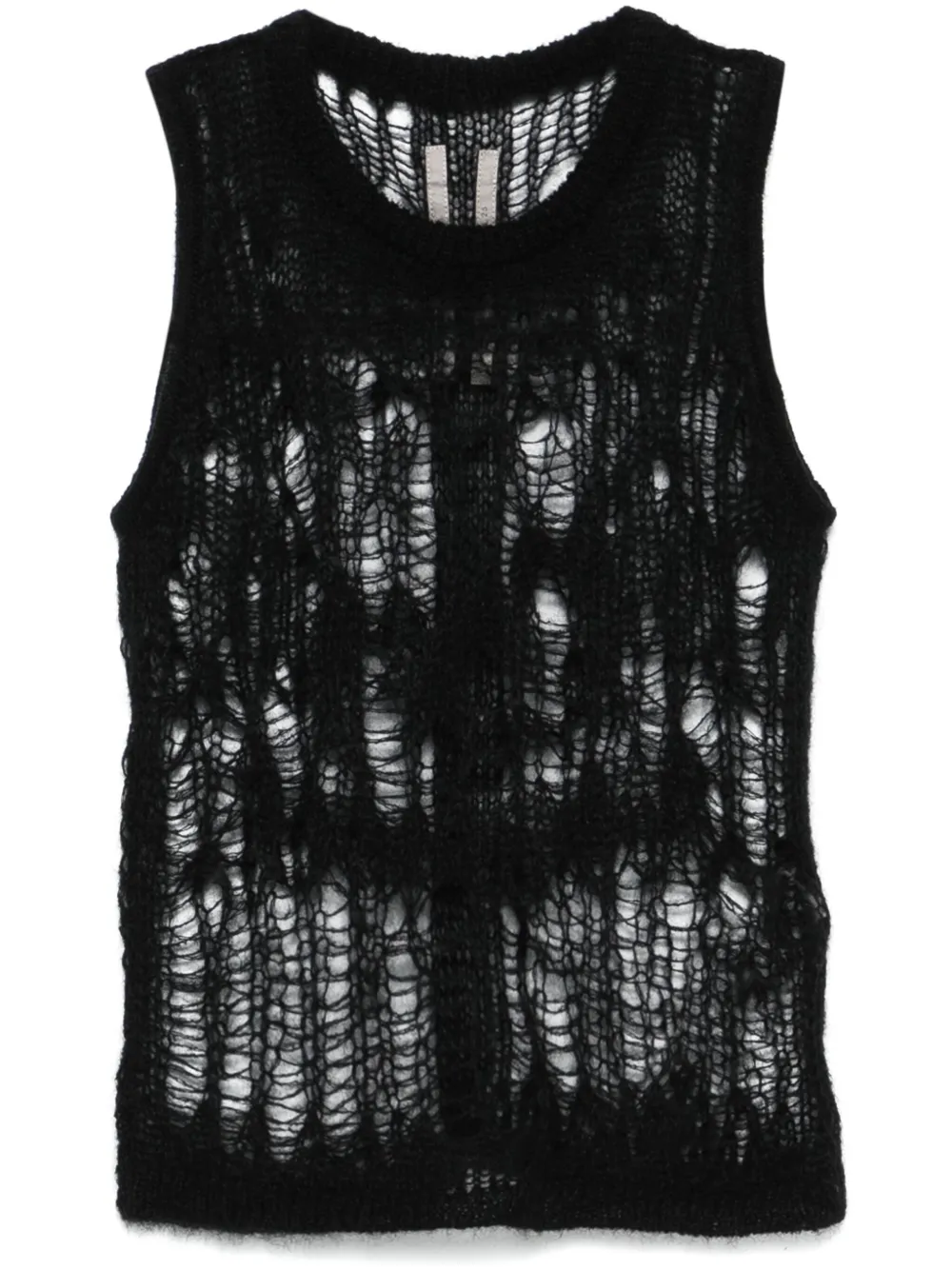 

Топ Spider без рукавов Rick Owens, черный