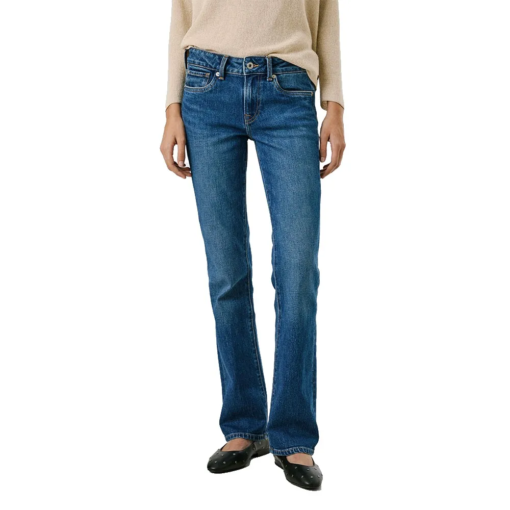 

Джинсы Pepe Bootcut Fit low waist, синий