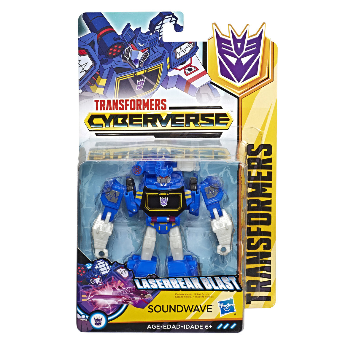 

Трансформеры, Воин Кибервселенной, Фигура Саундвейва Transformers