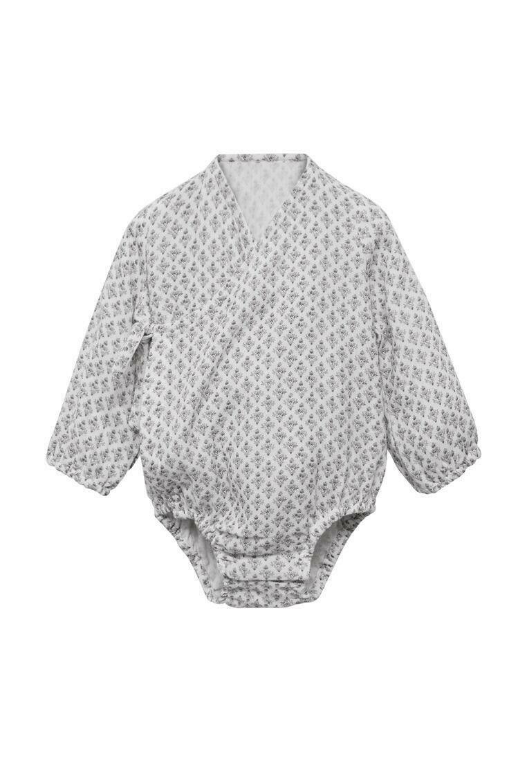 

Комбинезон Mango Kids, светло-серый