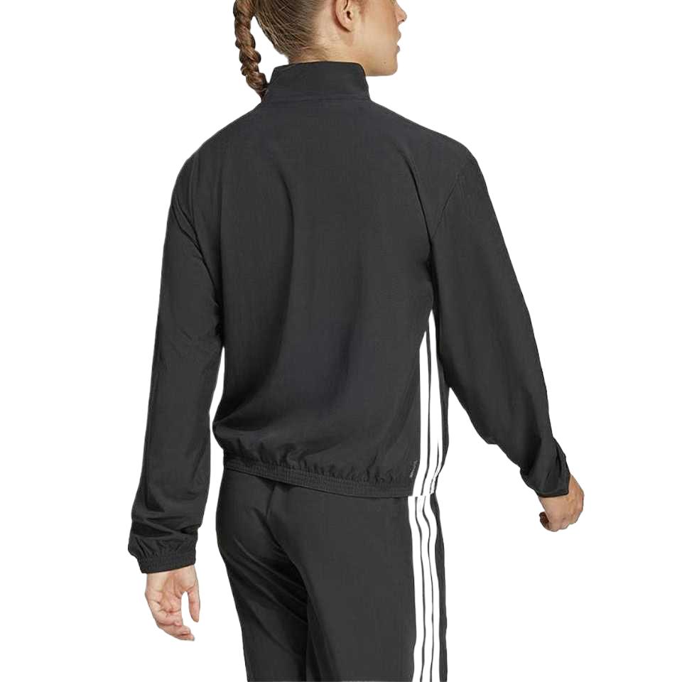Adidas Спортивная куртка для женщин черная, Black — фото 4