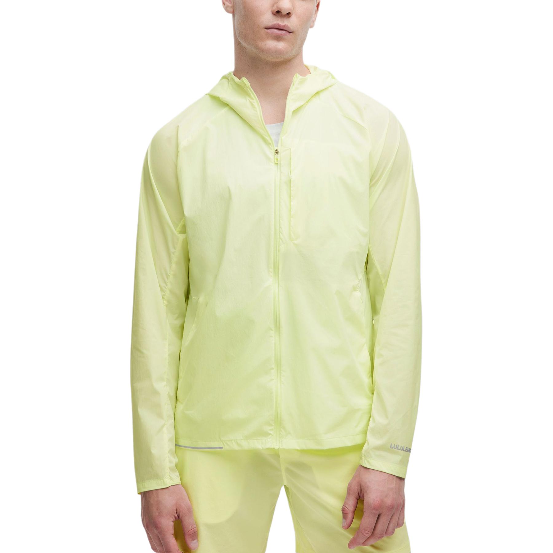

Lululemon Быстрая и свободная куртка мужская, Fresh Look Yellow Green