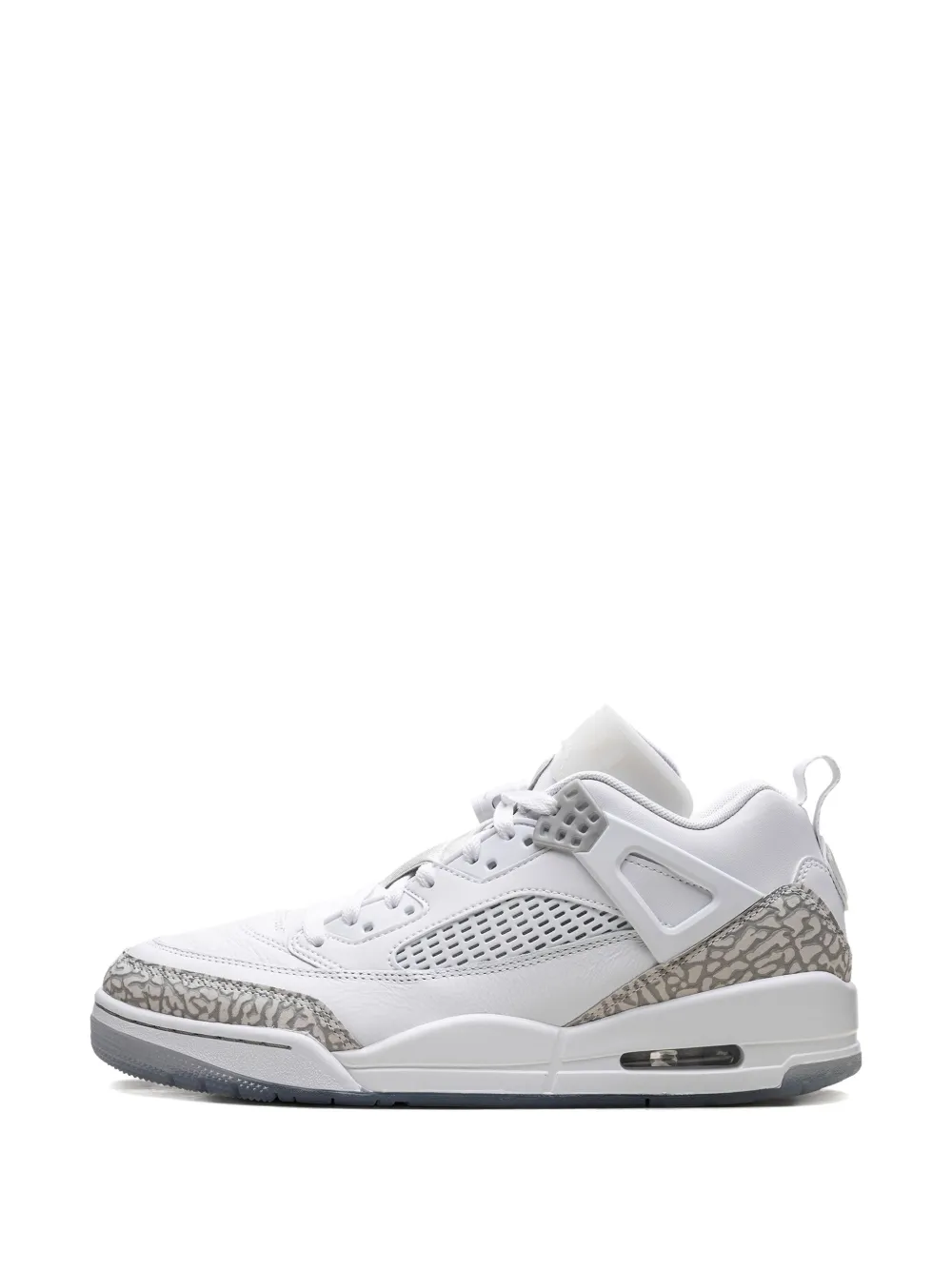 Кроссовки Jordan Spizike Low White/Metallic Silver/Barely Blue/Neutral Grey, белый — фото 4