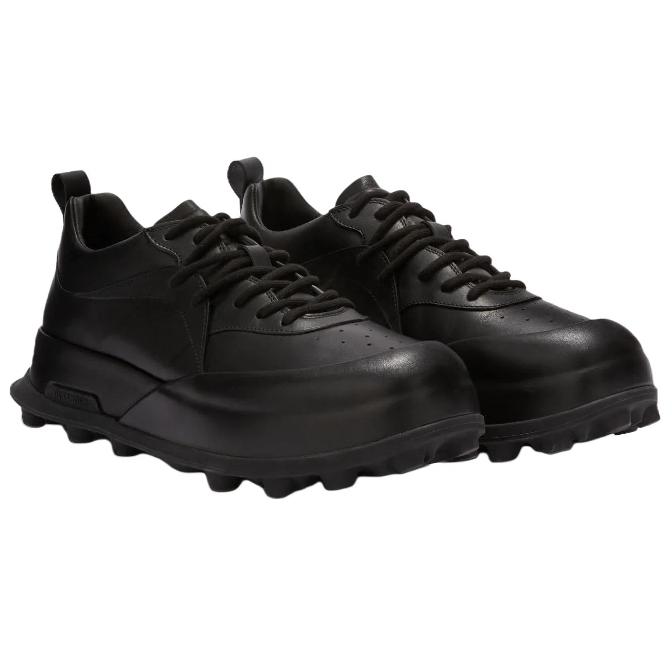 Кеды Chunky Toecap JIL SANDER черные — фото 4