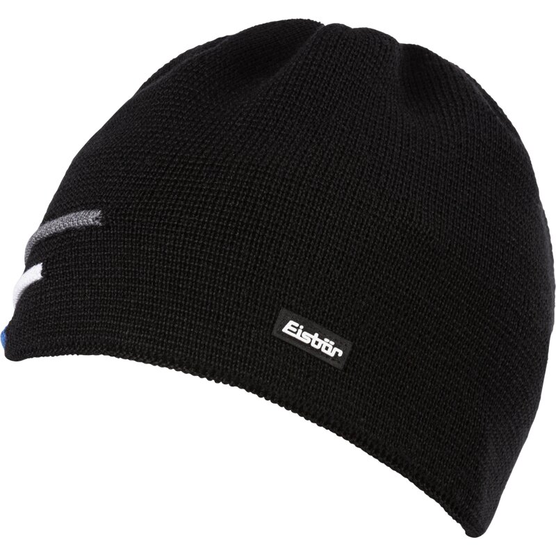 

Вязаная шапка брет Eisbär, черный