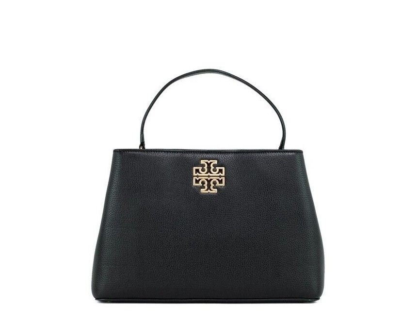 

Сумка-портфель Britten Small Black Pebble Leather Crossbody Tory Burch