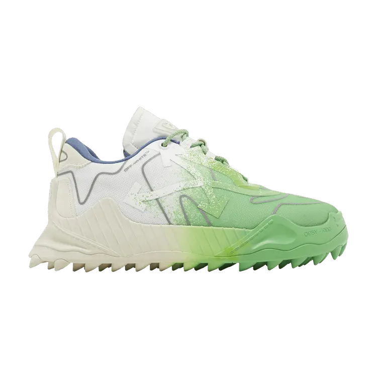

Кроссовки Off-White Off-White ODSY-1000 'White Green Spray Paint', зеленый