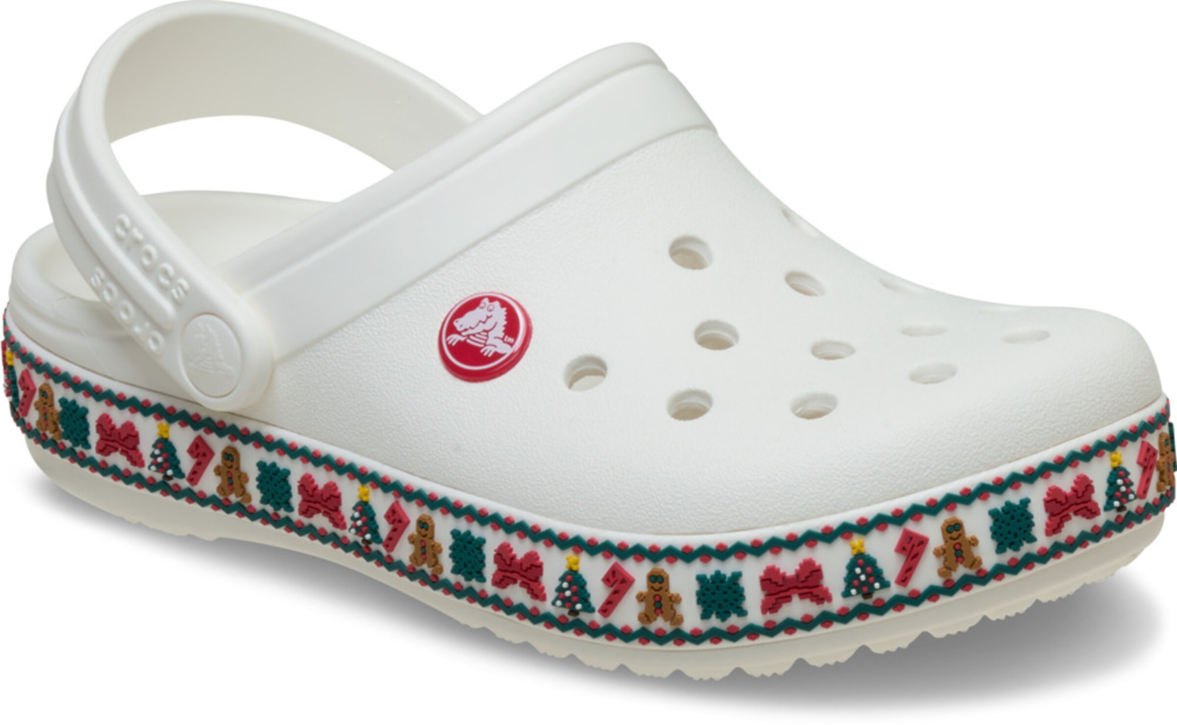 

Crocs Flats белого цвета