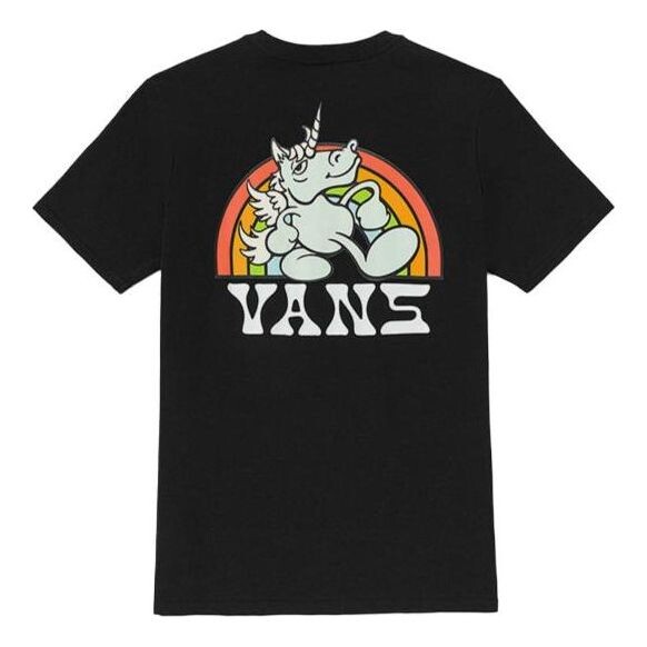

Футболка unicorn rainbow t-shirt 'black' Vans, черный
