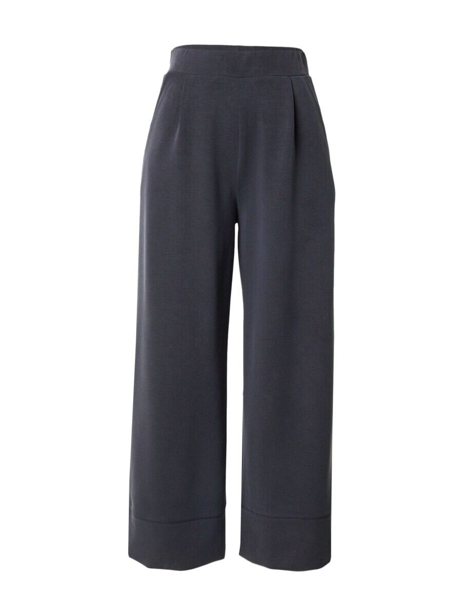 

Брюки Rich & Royal Wide leg Pleat-Front Pants, черный