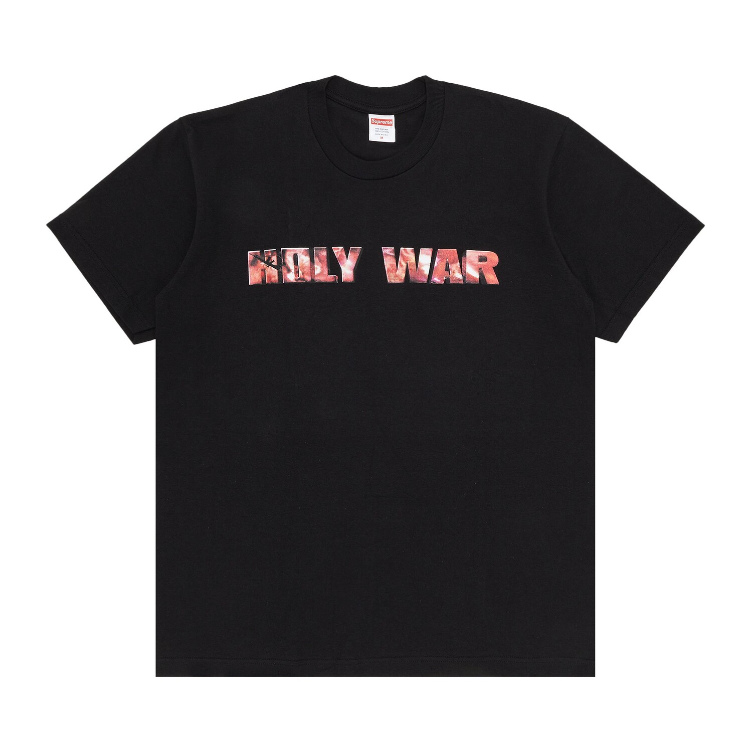 

Футболка Supreme Holy War, черная, Черный, Футболка Supreme Holy War, черная