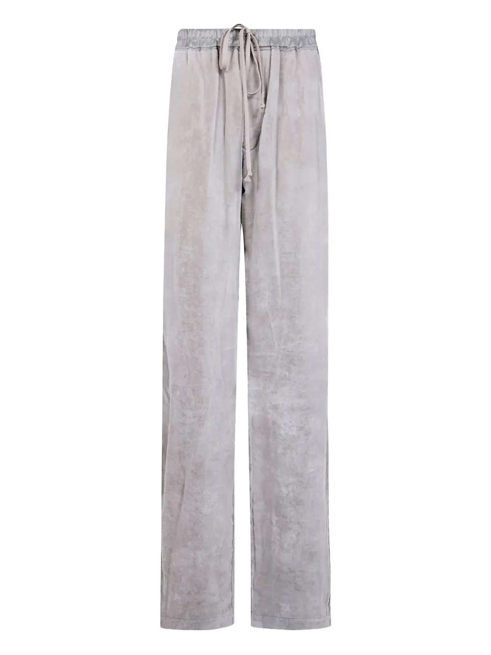 

Брюки с карманами и кулиской Rick Owens, серый