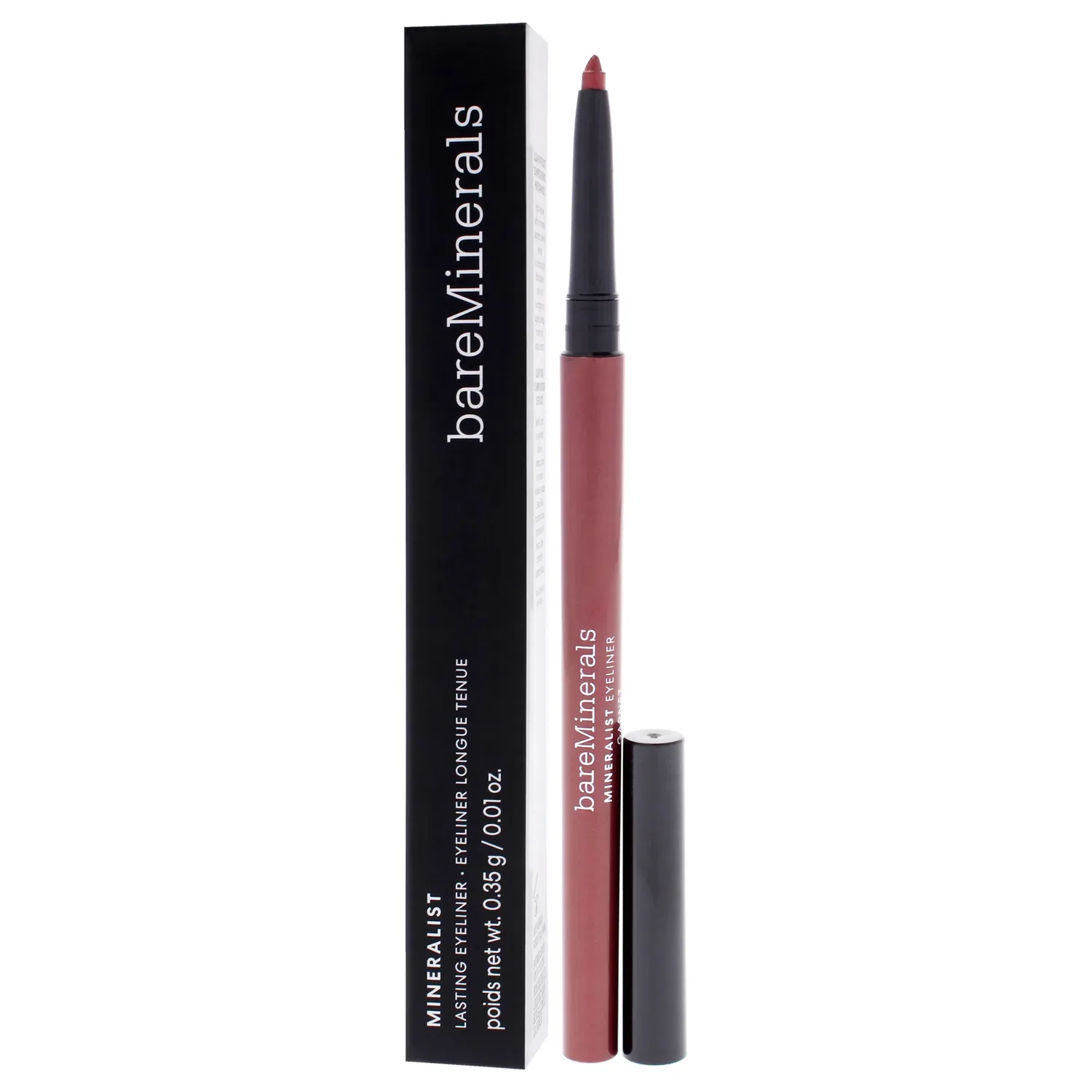 Стойкая подводка для глаз Mineralist Lasting Eyeliner - Garnet от bareMinerals для женщин - 0,012 унции, коричневый — фото 4