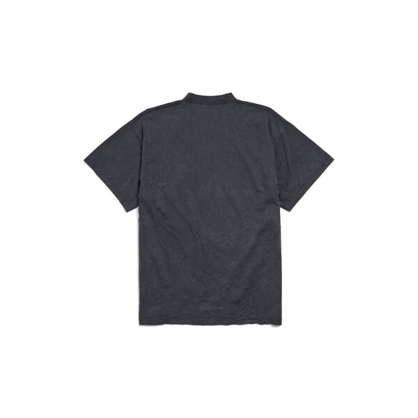 Футболка belleville t-shirt 'black faded' Balenciaga, черный — фото 2