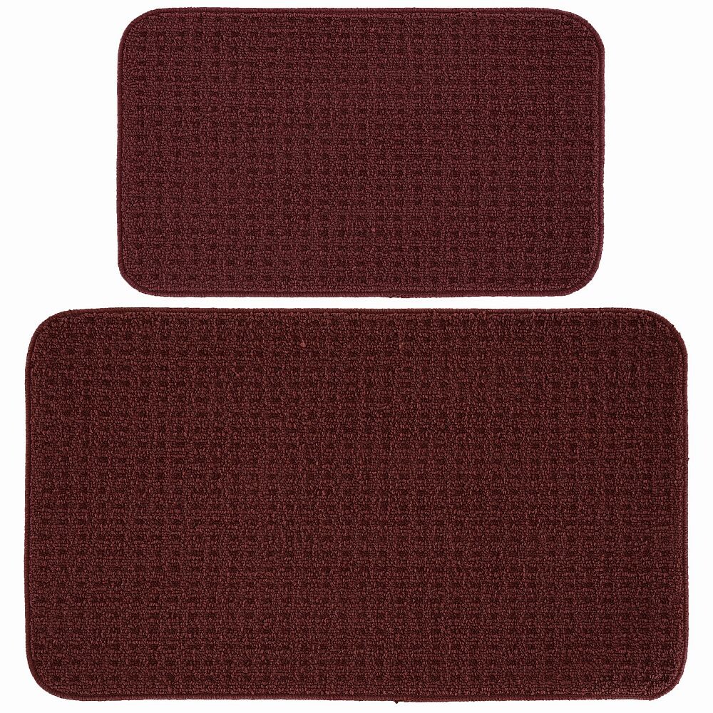

Коврик-гирлянда Herald Square Твердый кухонный ковер Garland Rug, красный