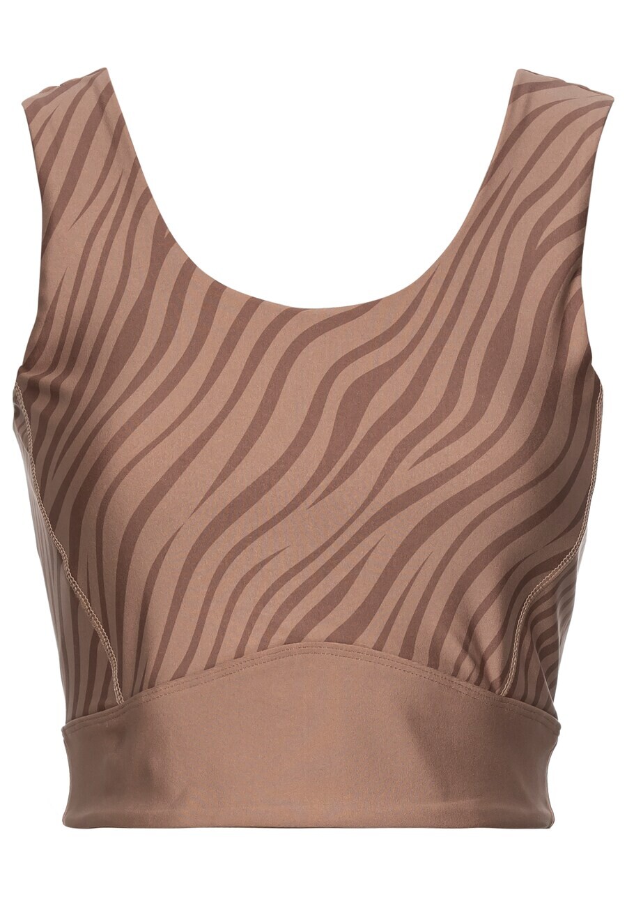 

Спортивный топ LASCANA ACTIVE Sports Top, коричневый