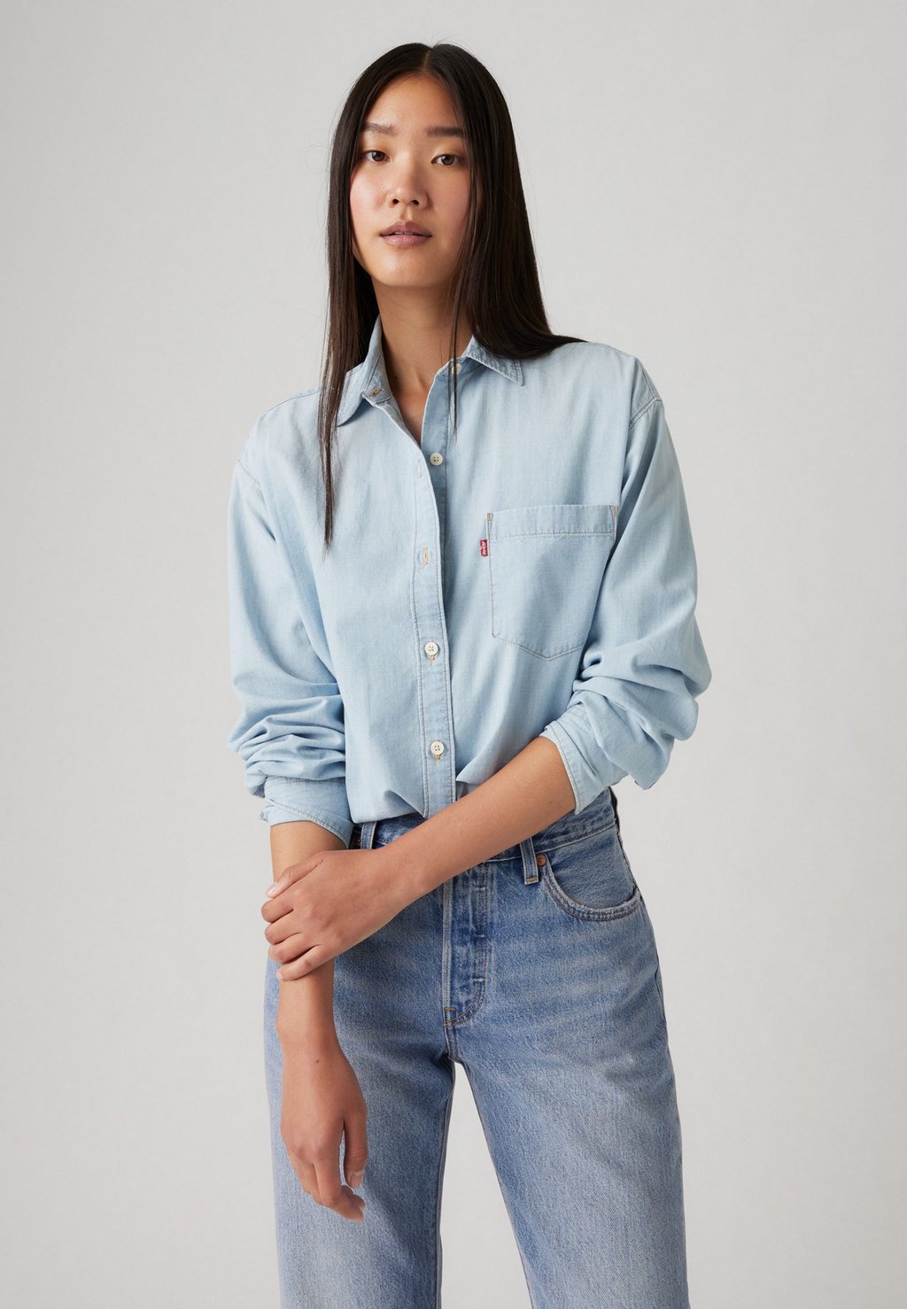 

Блузка на пуговицах HARLIE NEW SHIRT Levi's, деним