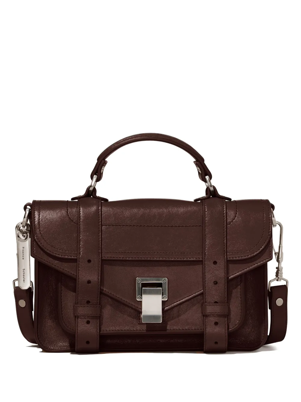 

Мини-сумка PS1 Proenza Schouler, коричневый