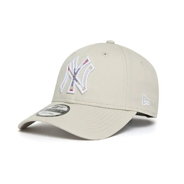 

New Era Бейсболка из полиэстера унисекс бежевая, Beige