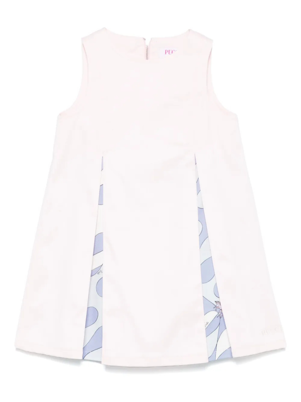 

Платье со складками PUCCI Junior, розовый