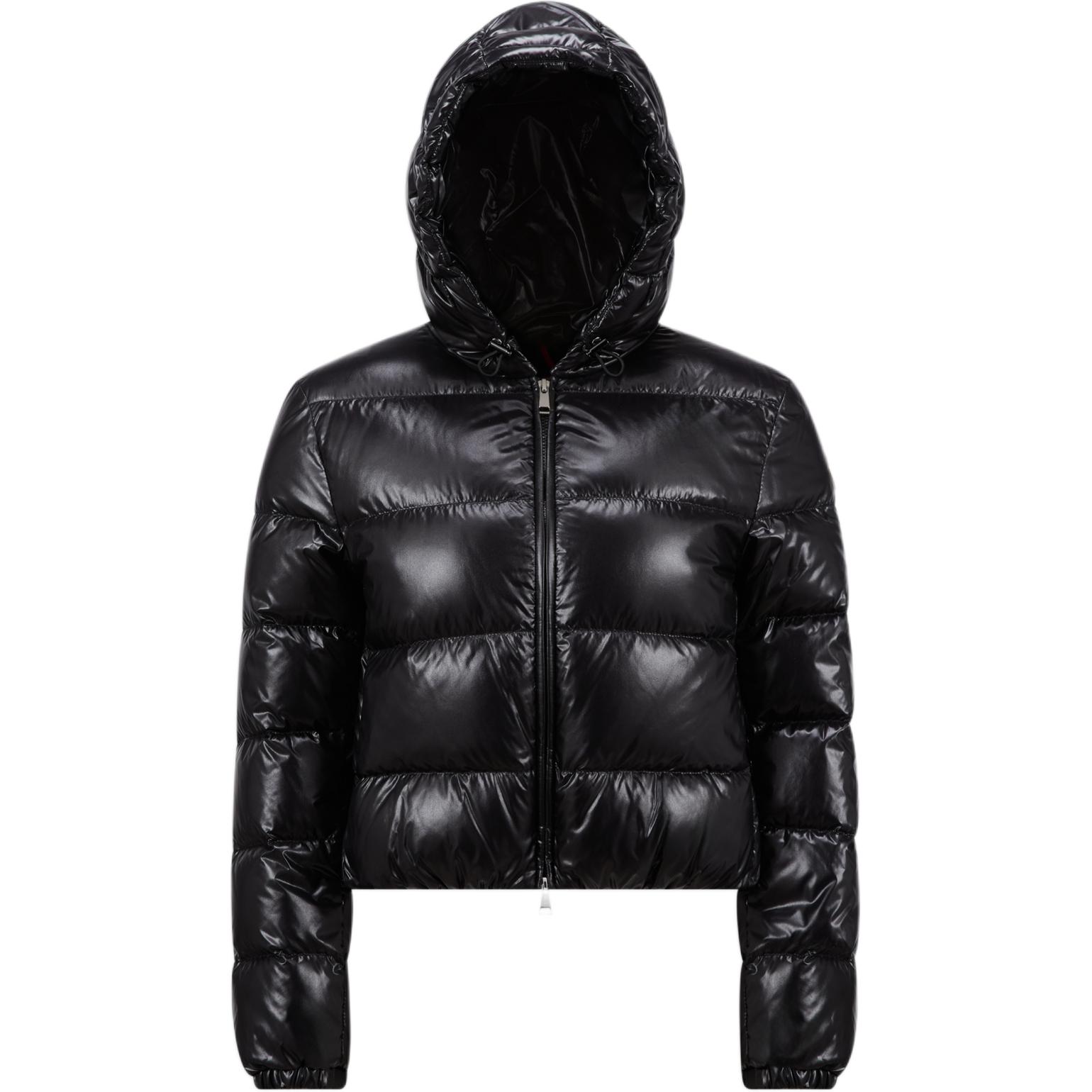 

Пуховик женский черный Moncler