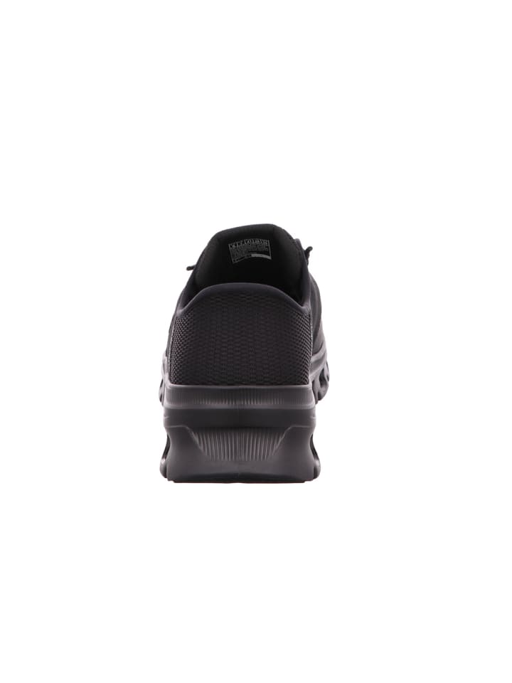 Спортивные тапочки черного цвета Skechers — фото 4
