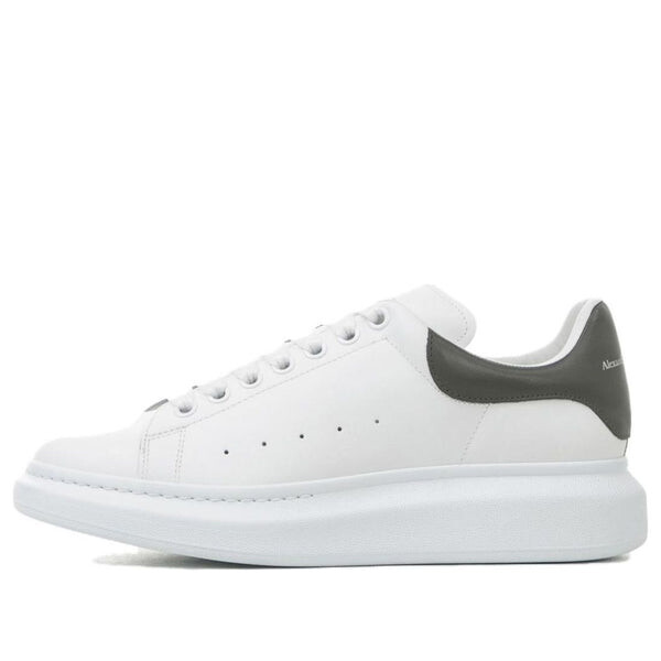

Кроссовки oversized sneaker 'white grey' Alexander Mcqueen, белый