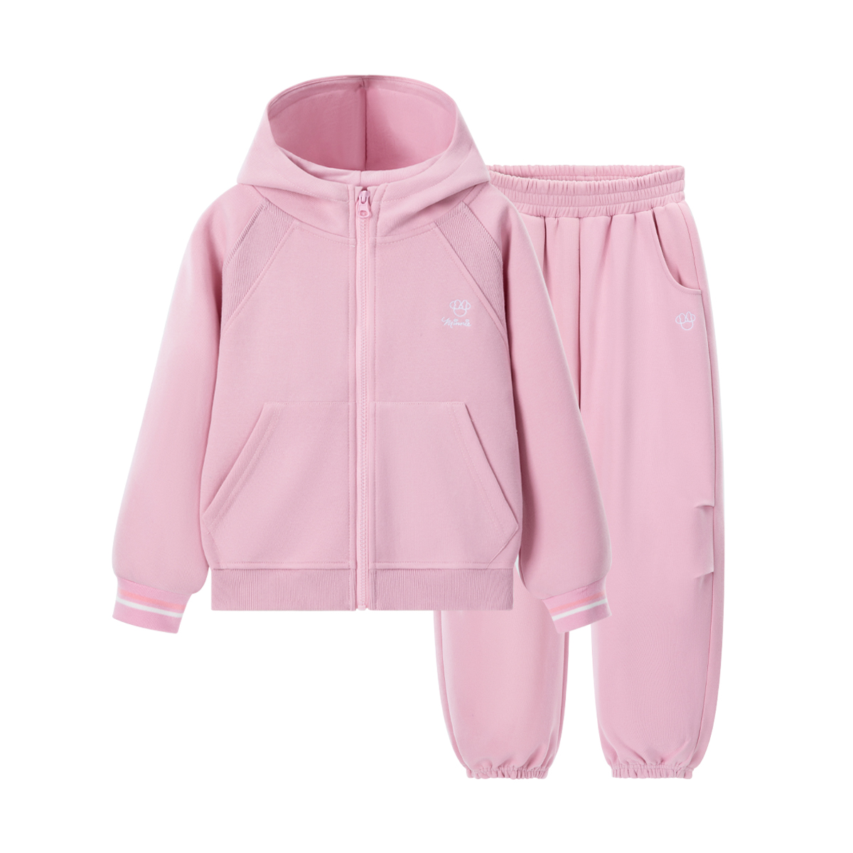 

Детская повседневная спортивная одежда Disney, розовый