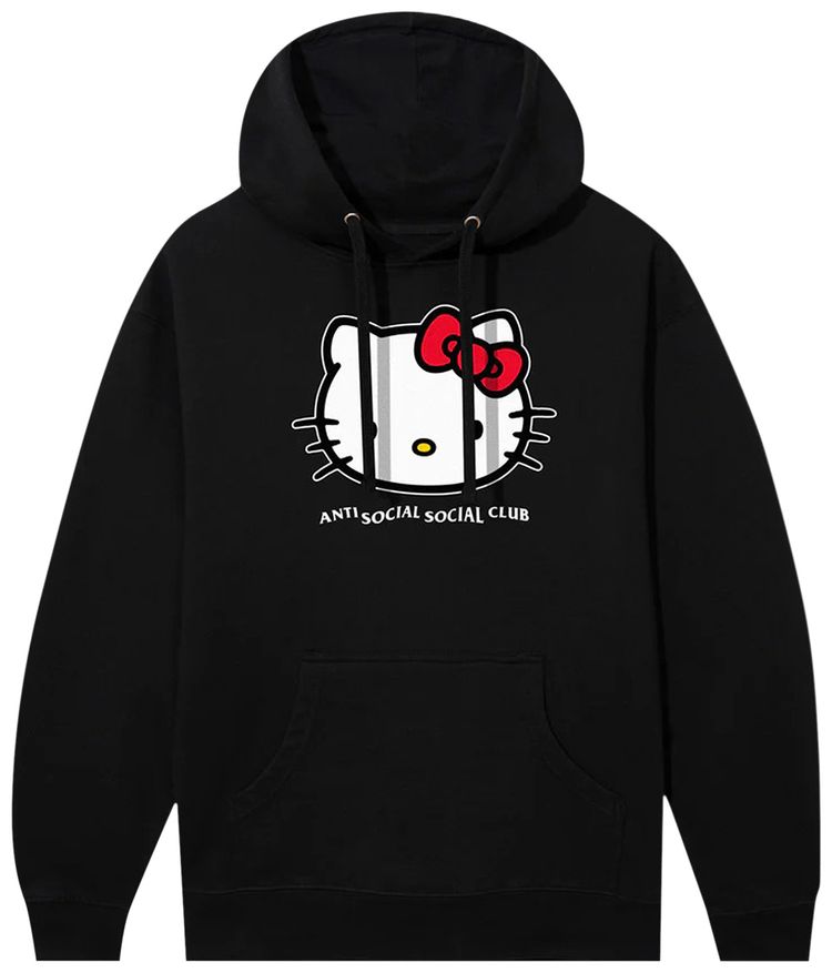 

Худи Anti Social Social Club x Hello Kitty Weird Hoodie 'Black', черный