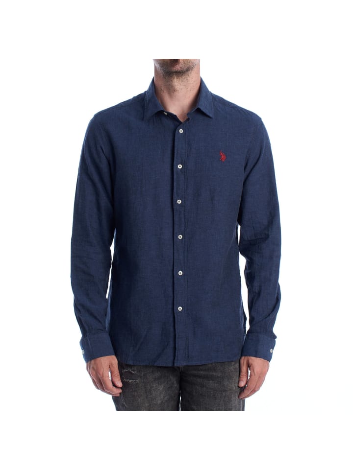 

Рубашка U.S. Polo Assn., синий
