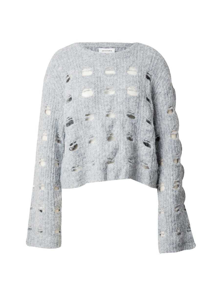 

Тонкий вязаный свитер Monki Sweater, светло-серый