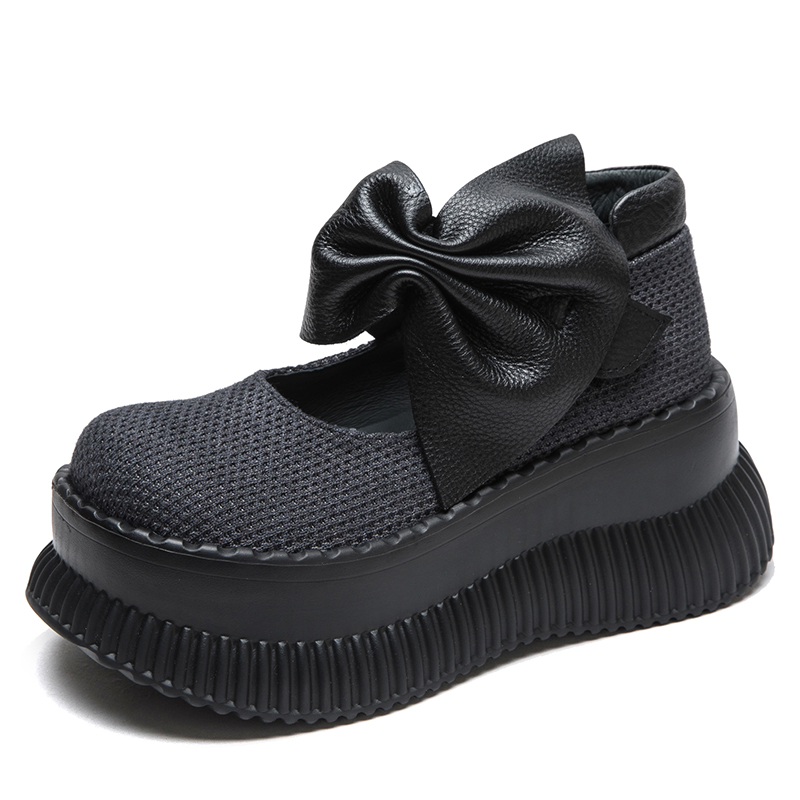 Туфли Мэри Джейн на платформе 7 см Women's Jay, черные — фото 3