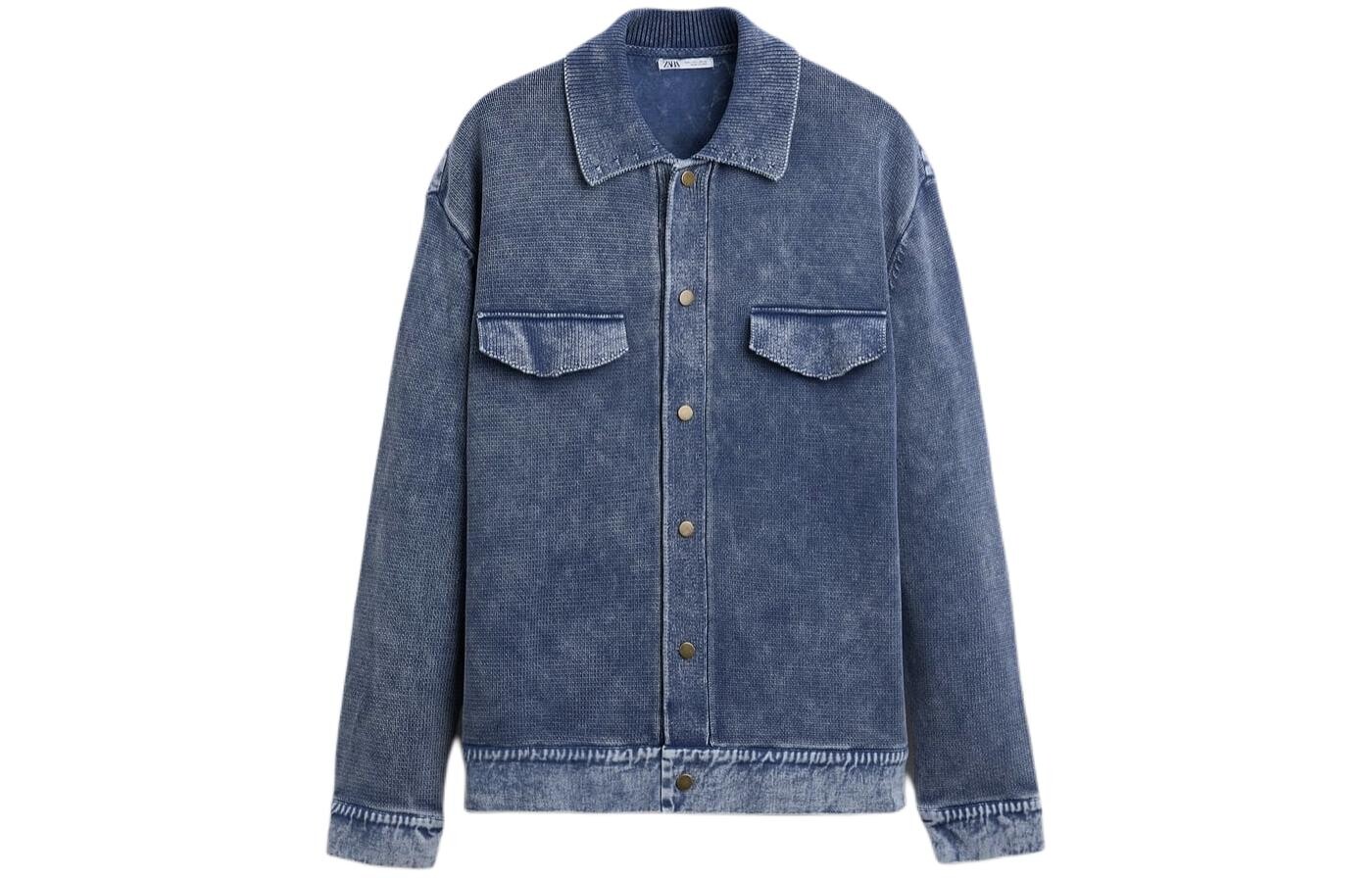 

Куртка унисекс синяя Zara, синий