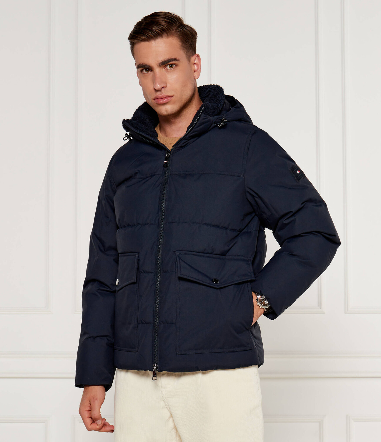

Куртка Tommy Hilfiger ROCKIE Regular Fit, темно-синий